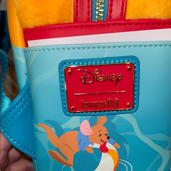 NWT! Loungefly Winnie The Pooh Summer Vibes Plush Mini Backpack - Picture 9 of 10